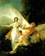spanien, tiden och historien Francisco de Goya